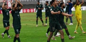 Pakistan’s national football team jumps four places in FIFA rankings