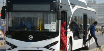 Karachi People get facilitated by The Rise of Electric Bus Service