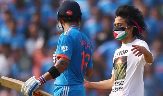 World Cup 2023 final: Ahmedabad police arrests pitch invader