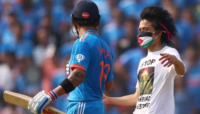 World Cup 2023 final: Ahmedabad police arrests pitch invader