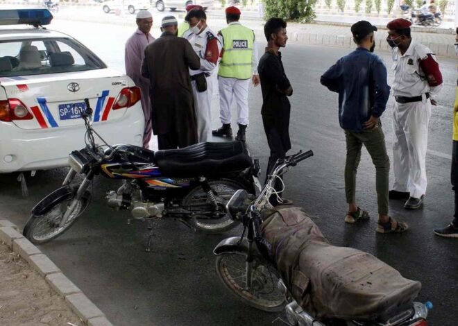 Karachi Traffic Police issue ‘record’ 9,555 challans in a day