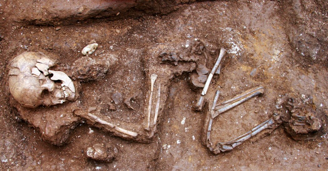Human skeleton found from a house in Karachi