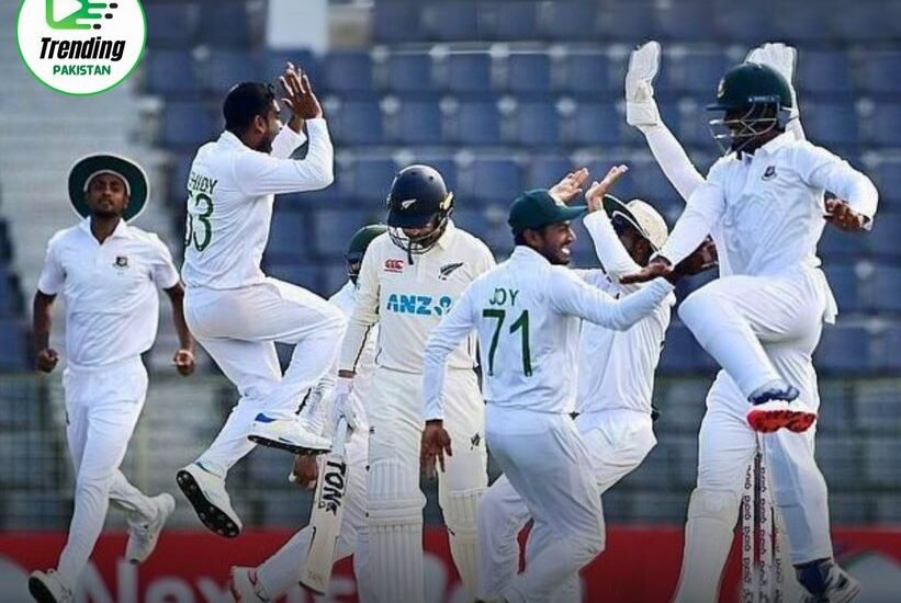 Bangladesh Secures Victory over New Zealand in the First Test