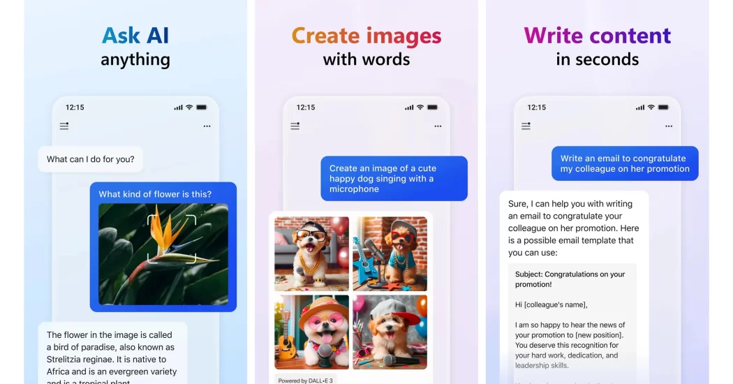 Copilot by Microsoft: AI Chatbot's Standalone App Hits Android Devices