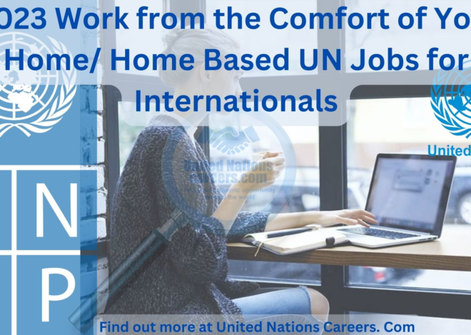 Career Opportunities with the United Nations: Remote Jobs and Paid Internships