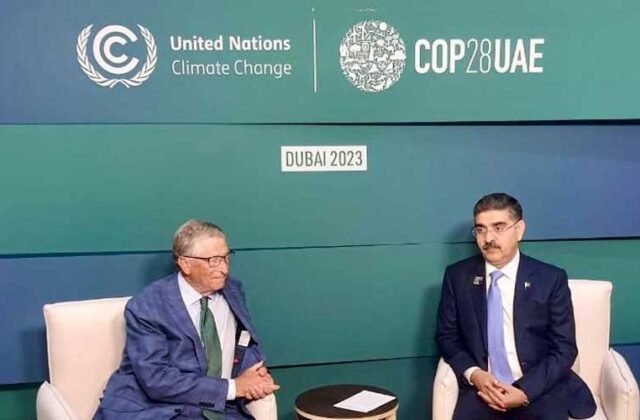 PM Kakar, Bill Gates discuss progress on Pakistan’s polio eradication