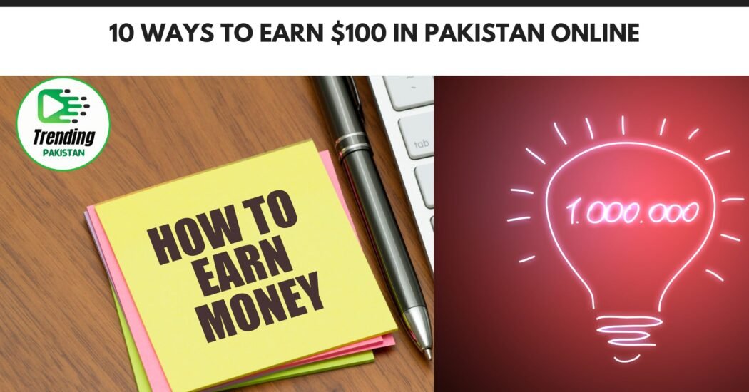 10 Ways to Earn $100 in Pakistan Online