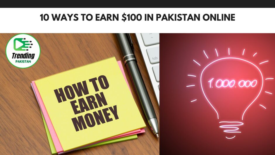 10 Ways to Earn $100 in Pakistan Online