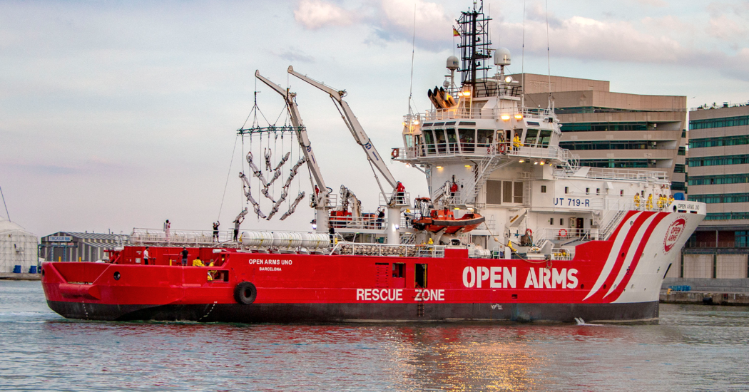Open Arms Ship to Deliver Vital Aid to Gaza
