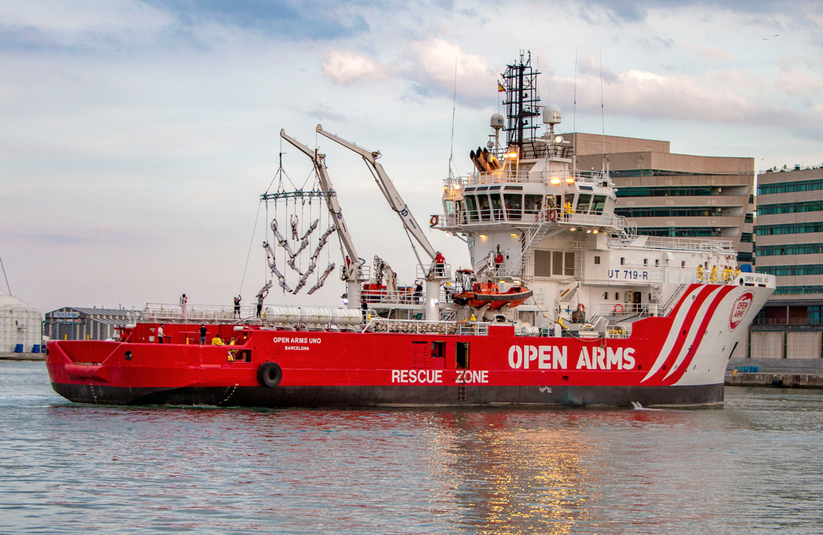 Open Arms Ship to Deliver Vital Aid to Gaza