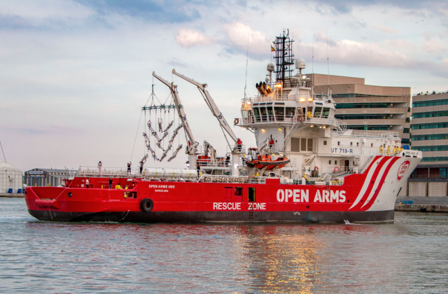 Open Arms Ship to Deliver Vital Aid to Gaza