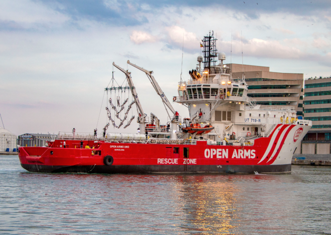 Open Arms Ship to Deliver Vital Aid to Gaza