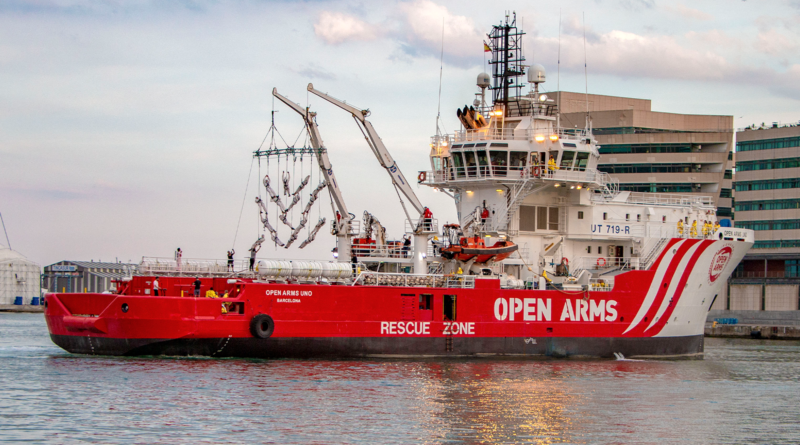 Open Arms Ship to Deliver Vital Aid to Gaza