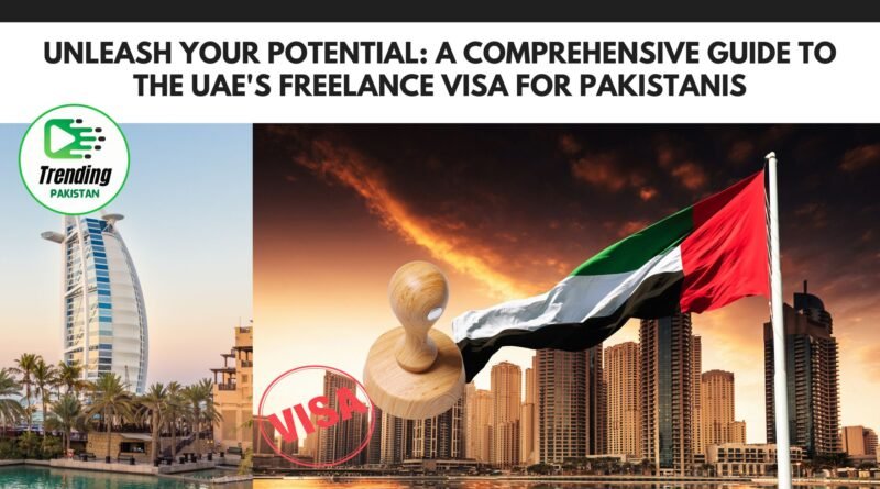 Unleash Your Potential: A Comprehensive Guide to the UAE's Freelance Visa for Pakistanis