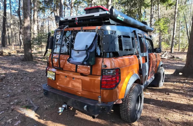 Honda Element Overlander: A Heavily Modified Camper Designed for Adventure 2024