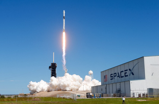 SpaceX Rocket’s Spectacular Demise Creates Glowing Spiral Amidst the Northern Lights