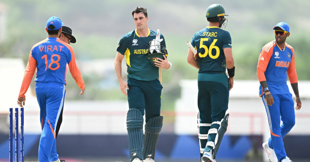 T20 World Cup 2024: Semifinal qualification scenario for Australia after losing to India