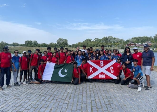 Pakistani Rowers Shine with U17 Bronze Medals at Esteemed Vienna Regatta
