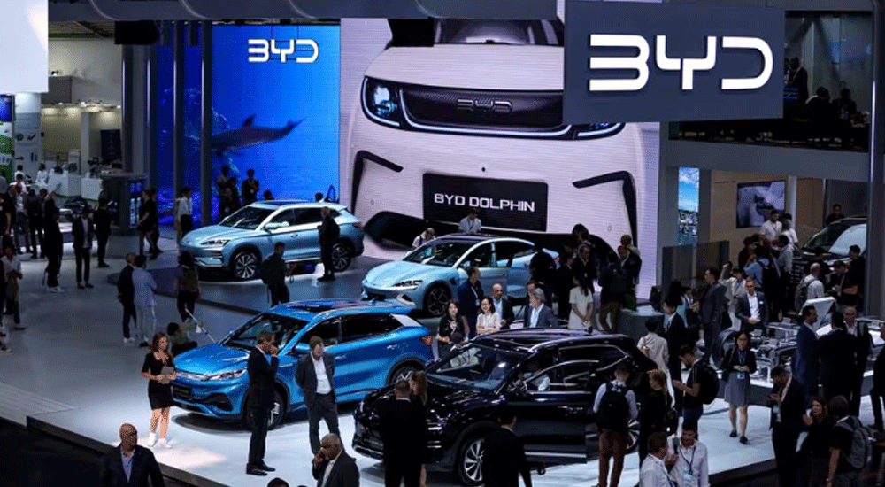 BYD to Officially Launch Electric and Hybrid Cars in Pakistan This Month: 2024