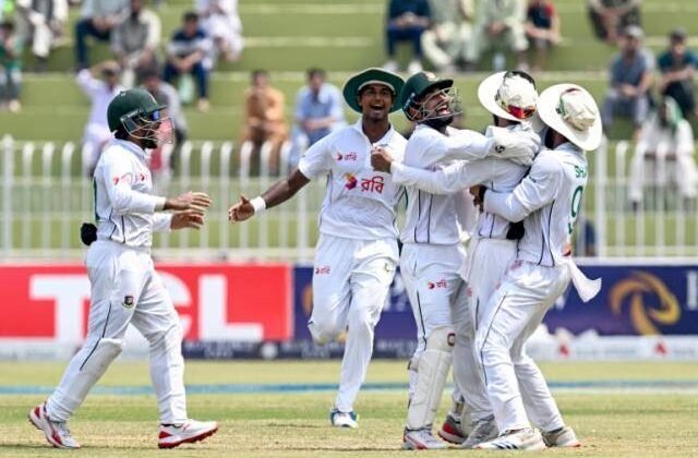 Bangladesh’s Historic Test Victory Over Pakistan in Rawalpindi