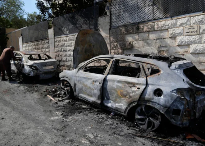 Israel Settlers Attack Palestinian Village in West Bank