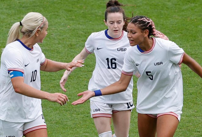 USA Edges Germany in Extra Time to Reach Olympic Women’s Football Final