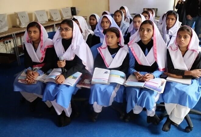 What is the literacy rate of Pakistan?