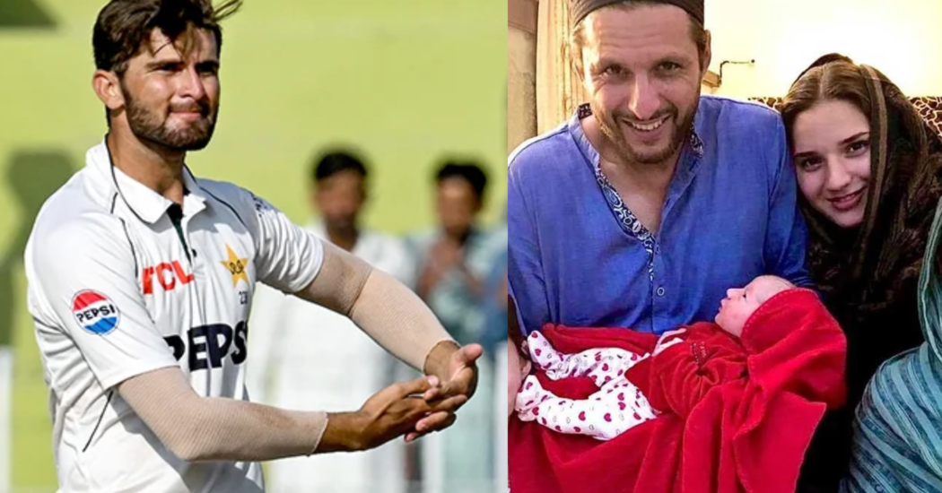 Shahid Afridi relishes becoming 'youngest nana' as Shaheen and Ansha welcome their first child