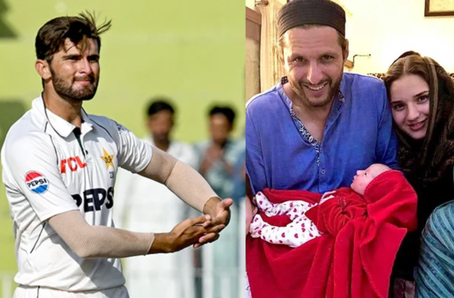 Shahid Afridi relishes becoming 'youngest nana' as Shaheen and Ansha welcome their first child