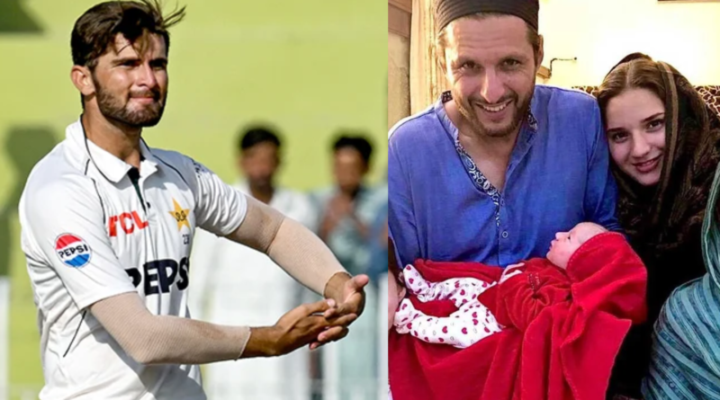 Shahid Afridi relishes becoming 'youngest nana' as Shaheen and Ansha welcome their first child