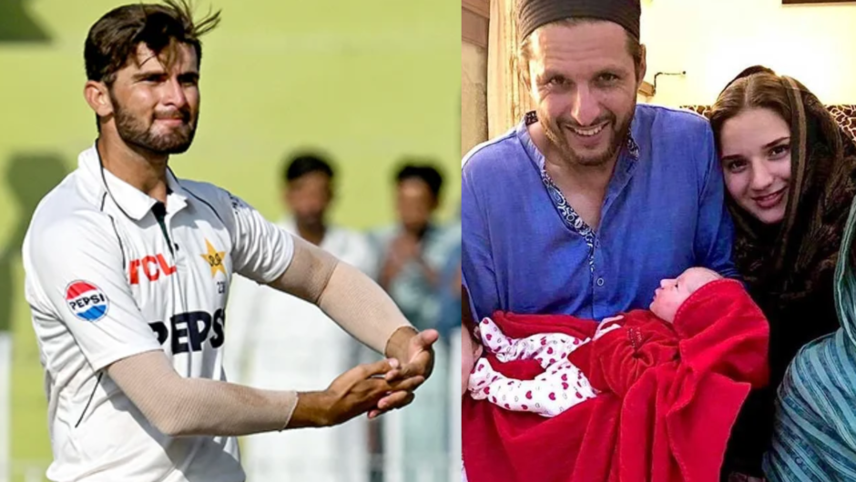 Shahid Afridi relishes becoming ‘youngest nana’ as Shaheen and Ansha welcome their first child