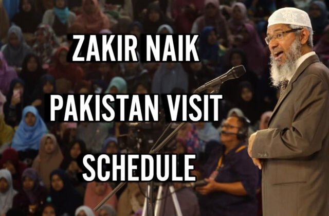 Dr. Zakir Naik’s October 5 Visit to Pakistan: Karachi, Lahore, and Islamabad Speech Dates