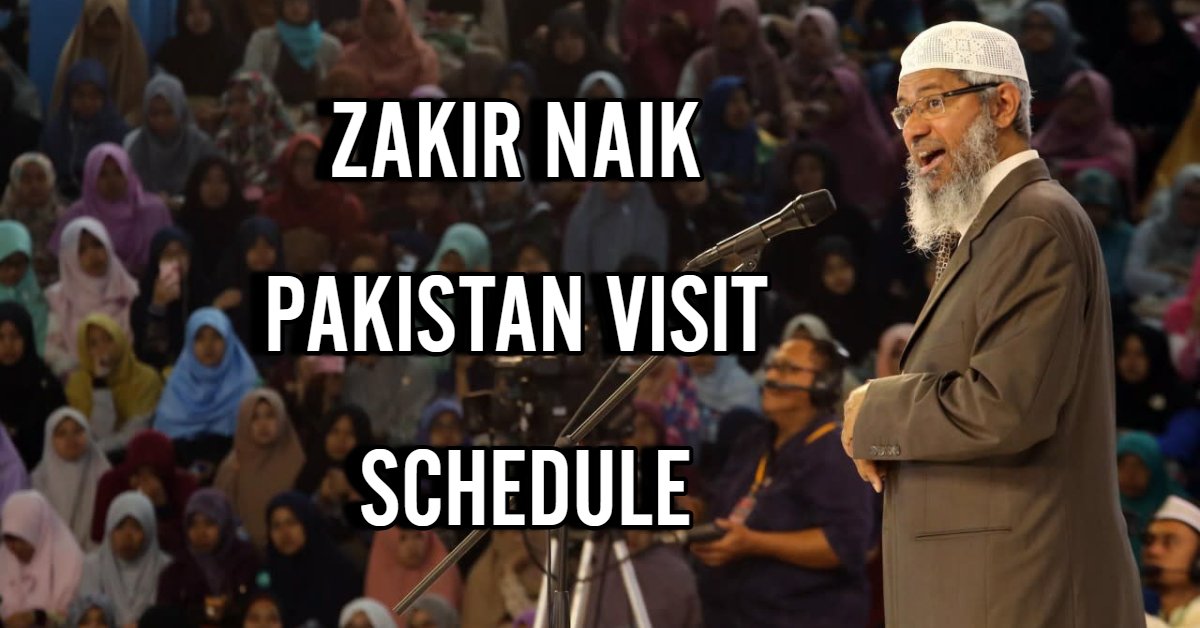 Dr. Zakir Naik’s October 5 Visit to Pakistan: Karachi, Lahore, and Islamabad Speech Dates