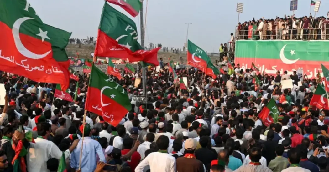 pti protest