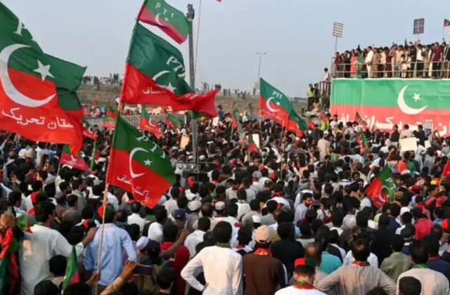 pti protest
