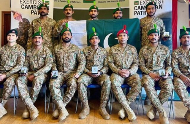 Pakistan Army Triumphs at Cambrian Patrol 2024, Secures Gold Medal