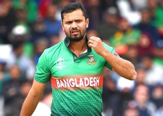 FIR registered against famous Bangladesh cricketer Mashrafe Mortaza
