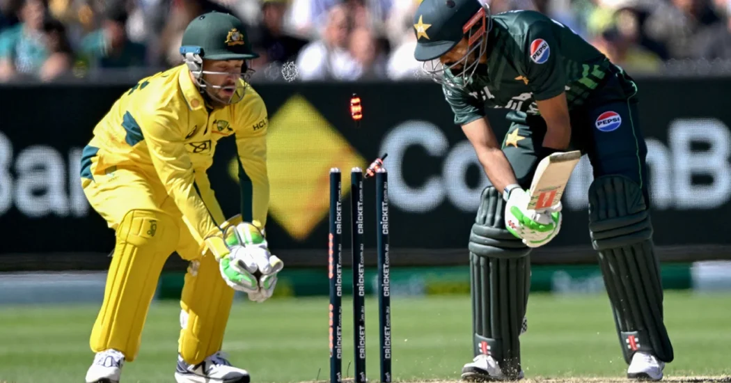 AUS vs PAK 1st ODI Highlights: Australia Defeated Pakistan by 2 Wickets