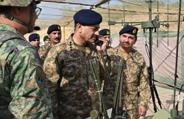 COAS Asim Munir Visits NCTC, Reviews Pak-China Joint Exercise Warrior-VIII