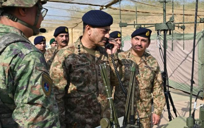COAS Asim Munir Visits NCTC, Reviews Pak-China Joint Exercise Warrior-VIII