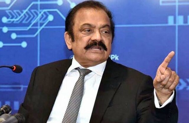 Rana Sanaullah: PTI Founder’s Imprisonment Serves National Interest