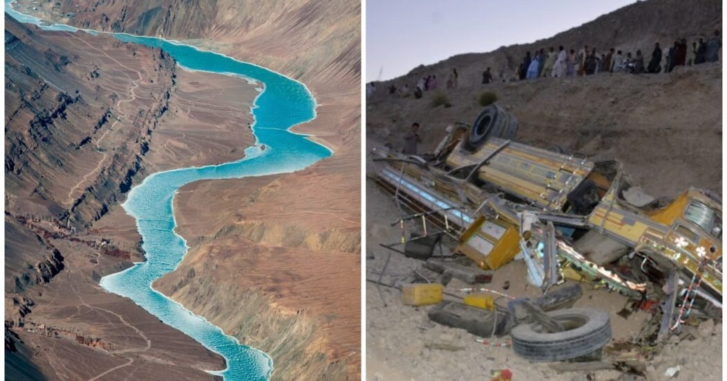 Wedding bus falls into River Indus, claims 14 lives