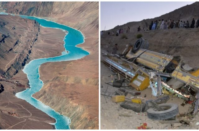 Wedding bus falls into River Indus, claims 14 lives