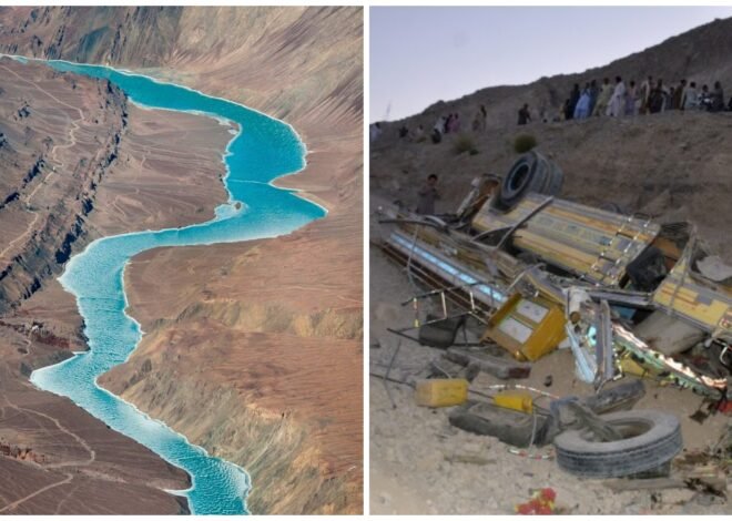 Wedding bus falls into River Indus, claims 14 lives