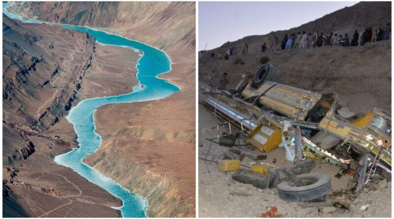 Wedding bus falls into River Indus, claims 14 lives
