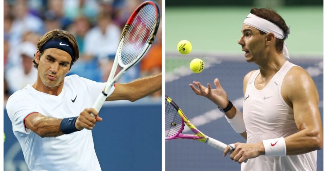 Legendary tennis star Roger Federer honors Rafael Nadal on retirement