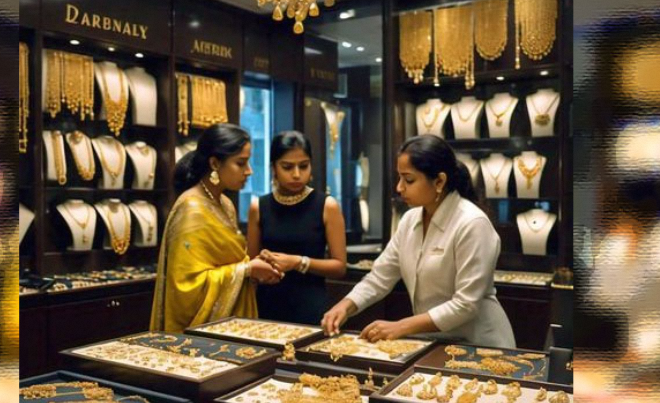 Gold Prices Decline After Hitting Five-Week High
