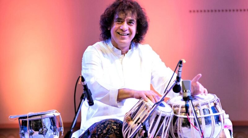 Tabla maestro Zakir Hussain
