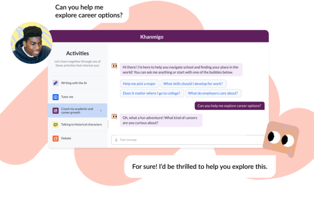 AI-Powered Tutor 'Khanmigo'