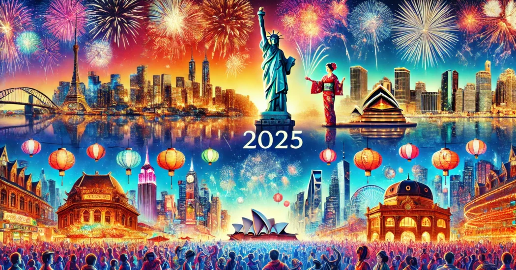 In pictures and videos: How the world is celebrating New Year 2025?